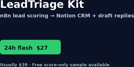 LeadTriage Kit