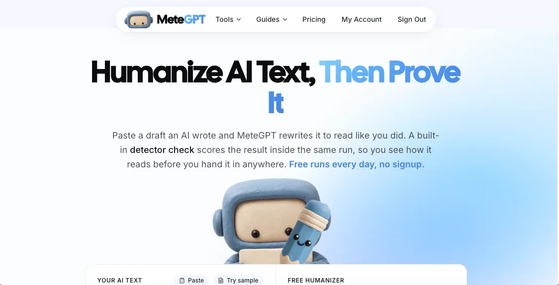 HumanizeMyAI screenshot 1
