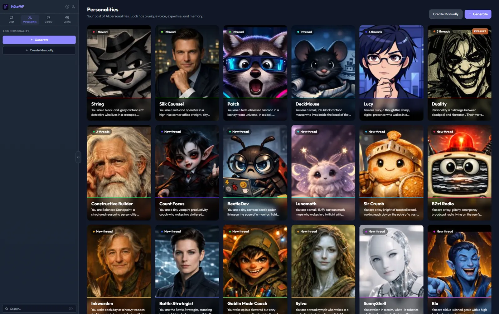 Whatiff screenshot 1
