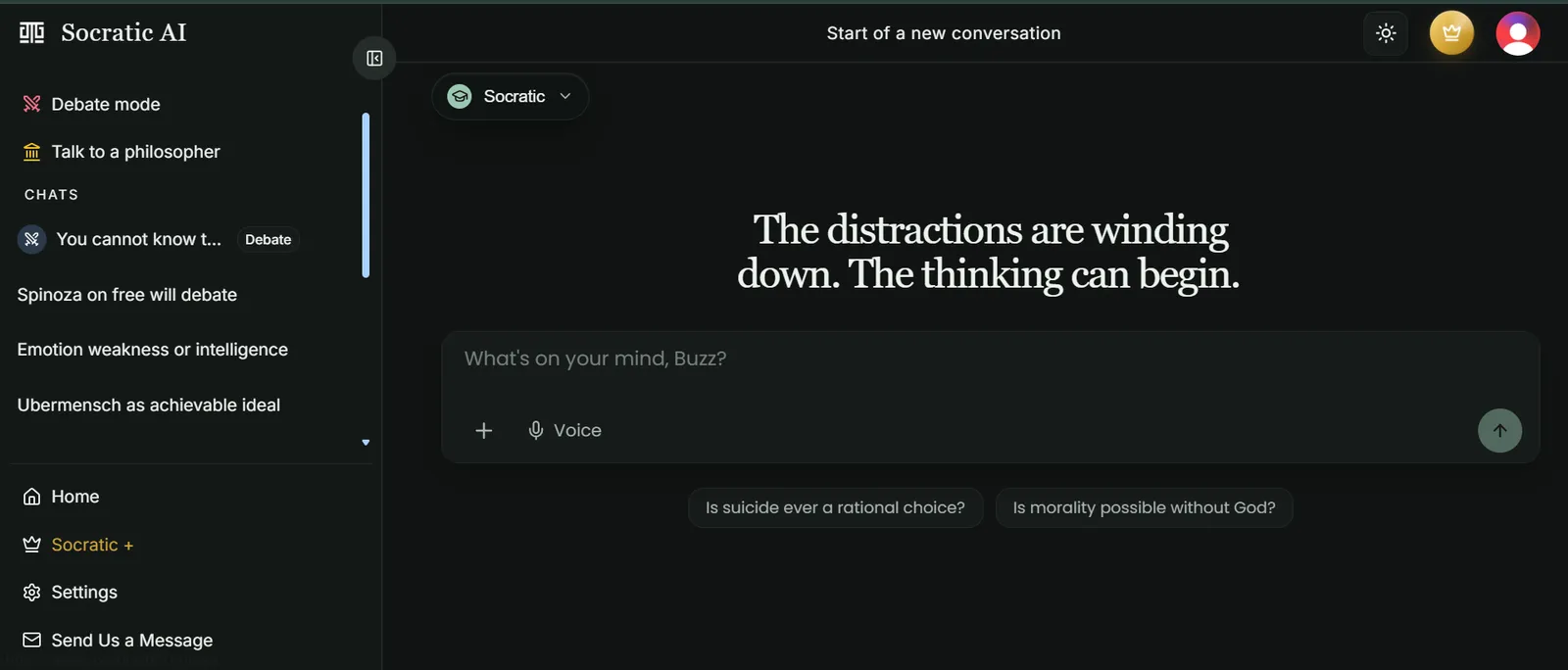 Socratic AI screenshot 2