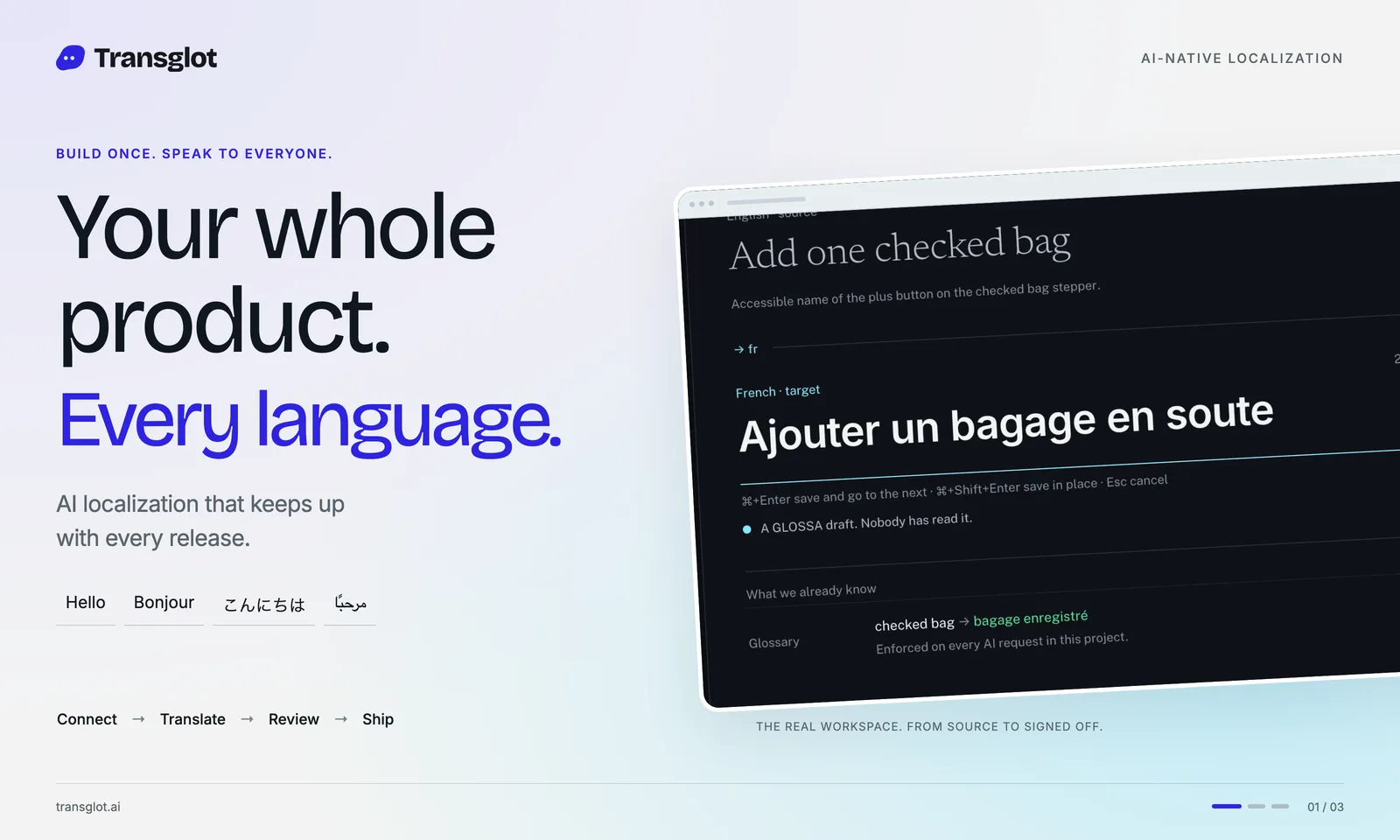 Transglot screenshot 1