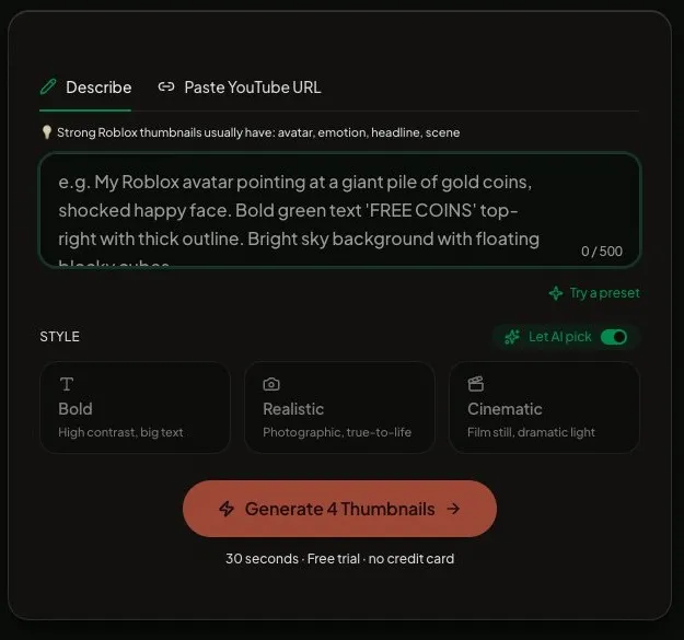 ThumbnailMake screenshot 1